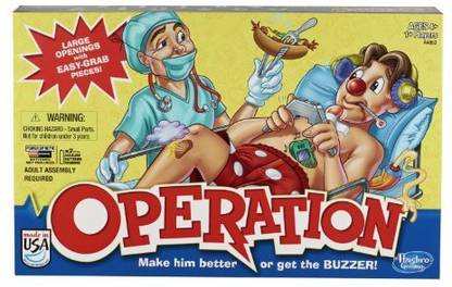 Hasbro Operation Board Game Accessories