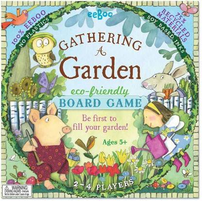 Constructive Playthings Gathering A Garden Party & Fun Board Game