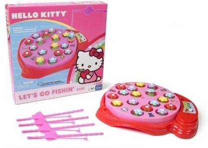 Pressman Hello Kitty Let's Go Fishing Party & Fun Board Game