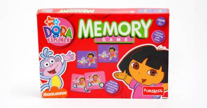 FUNSKOOL Dora Memory Game Educational Board Games Board Game