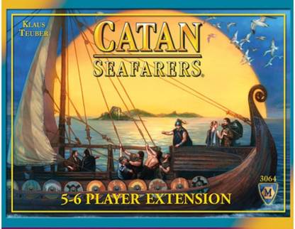 Mayfair Games Catan: Seafarers 5 and 6 Player Extension Strategy & War Board Game