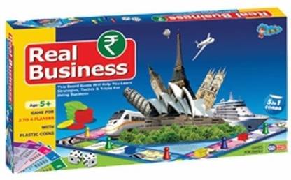 SUNNY Real Business 12 Money & Assets Board Game