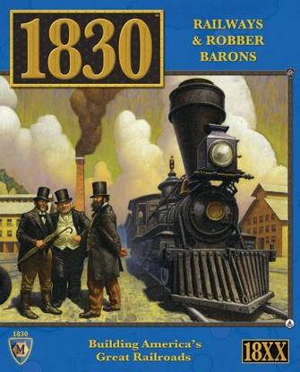 Mayfair Games 1830 Railways And Robber Barons North East Us Strategy & War Board Game