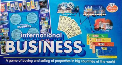 Jaibros International Business Money & Assets Games Board Game