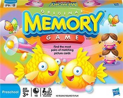 Hasbro The Original Memory No Mbg4664 Board Game Accessories