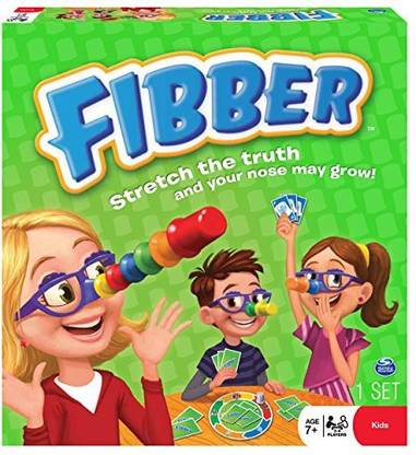 Spin Master Games Fibber Party & Fun Board Game