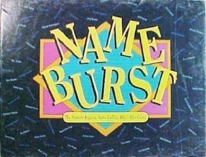Hersch and Company Name Burst The Memory jogging name calling whos Who Strategy & War Board Game