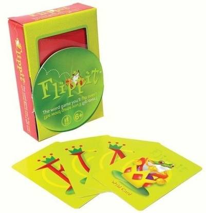 Family Games Flippit English Version Word Games