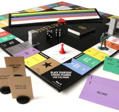 Oneupmanship One358 Money & Assets Board Game