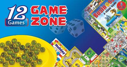 Yash Toys YT 12 Game Zone Party & Fun Board Game