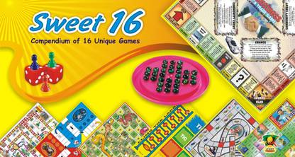 Yash Toys YT Sweet 16 Party & Fun Board Game