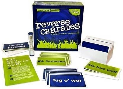 Retro Games Reverse Charades Word Games