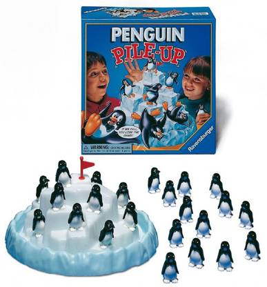 RAVENSBURGER Penguin Pile-up Party & Fun Board Game