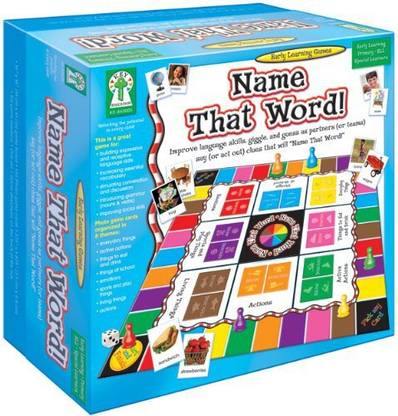 Key Education Publishing Name That Word Educational Board Games
