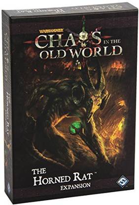 Fantasy Flight Games Chaos In The Old World The Horned Rat Expansion Strategy & War Board Game