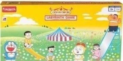 FUNSKOOL Doraemon Labyrinth Maze Game Strategy & War Board Game