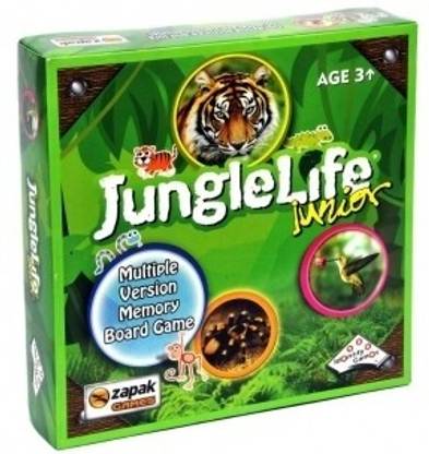zapak Memory Board Game-Jungle life Educational Board Games