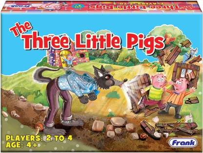 Frank The Three Little Pigs Party & Fun Board Game