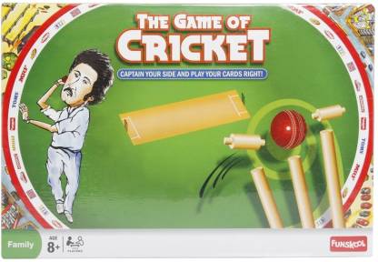 FUNSKOOL The Game of Cricket Strategy & War Games Board Game