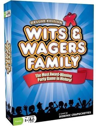 North Star Games Wits & Wagers Family Deluxe Edition Party & Fun Board Game