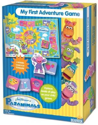 Pajanimals Adventure Educational Board Games