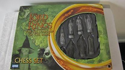 Parker Brothers Lord Of The Rings Fellowship Of The Ring Chess Set Money & Assets Board Game