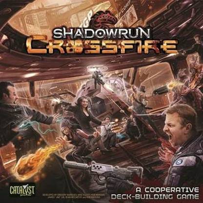 Catalyst Game Labs Shadowrun Crossfire Base Strategy & War Board Game