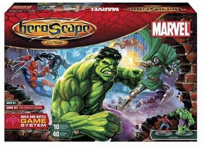 Hasbro Heroscape Marvel Game Set Strategy & War Board Game