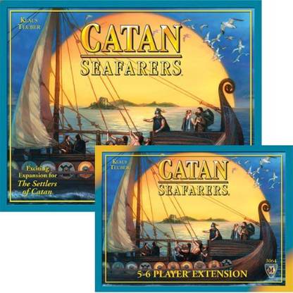 Mayfair Games Settlers Of Catan Seafarers Expansion And 56 Player Strategy & War Board Game