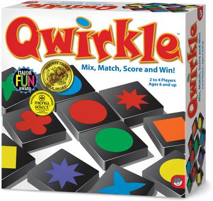 Mindware Qwirkle Party & Fun Board Game