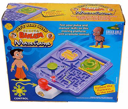 CHHOTA BHEEM Maze Game Strategy & War Board Game