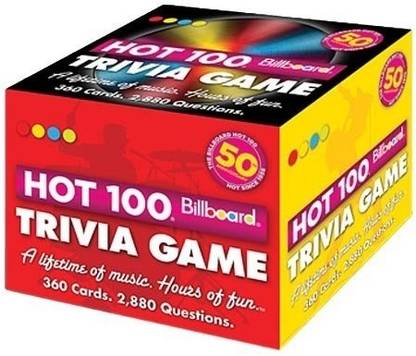 Continuum Games Billboard Hot 100 Trivia Party & Fun Board Game