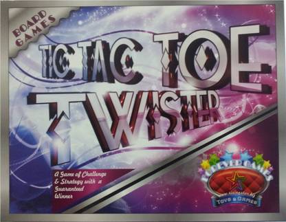 Forever Games Tick Tack Toe Twister Party & Fun Board Game