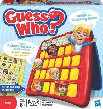 Hasbro 05801 Guess Who Party & Fun Board Game