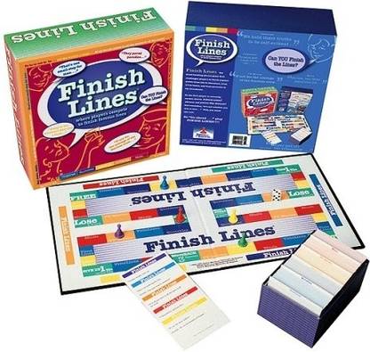 Tailcor Games for All Reasons Finish Lines Educational Board Games