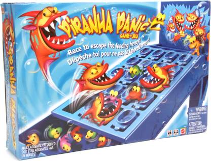 Mattel Piranha Panic Board Game