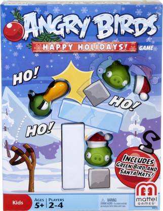 Angry Birds Happy Holidays Party & Fun Board Game