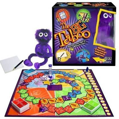 Winning Moves The Big Taboo Party & Fun Board Game