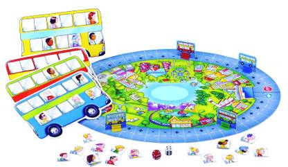 Orchard Toys Bus Stop Party & Fun Board Game