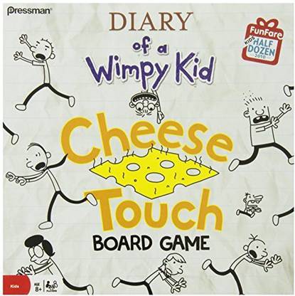 Diary of a Wimpy Kid The Cheese Touch Party & Fun Board Game