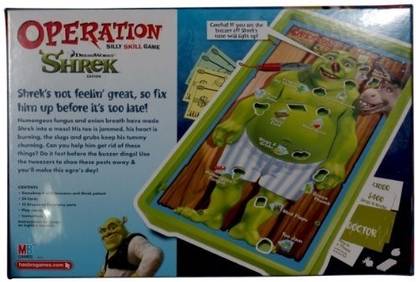 Hasbro Operation Shrek Money & Assets Board Game