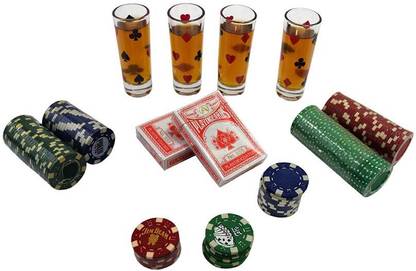 Barworld 126 Pc Poker Drinking Game Set Party & Fun Board Game