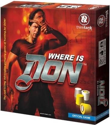 Think Tank Games Where is Don Strategy & War Board Game