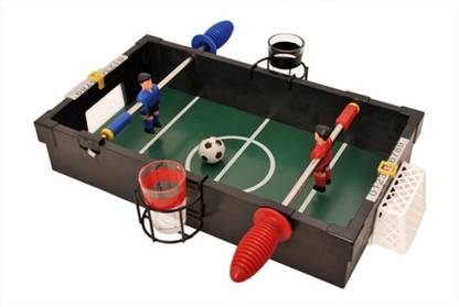 Smiledrive Mini Boozeball Penalty Shoot Out Party Foosball Board Game