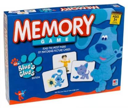 Hasbro Blue'S Clues Memory Educational Board Games Board Game