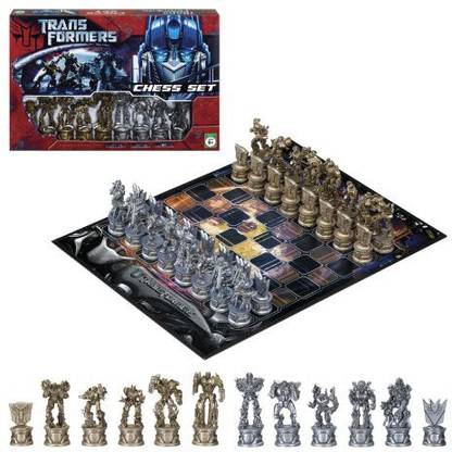 Hasbro Transformers Chess Set Board Game Accessories