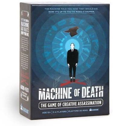 Bearstache Machine Of Death Creative Assassination Board Game Accessories