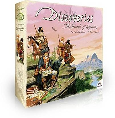 Asmodee Discoveries The Journals Of Lewis And Clark Strategy & War Board Game