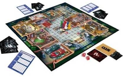 Hasbro Clue - The Classic Mystery Game Strategy & War Games Board Game