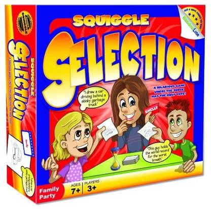 Random Line Randomline Squiggle Selection Party & Fun Board Game